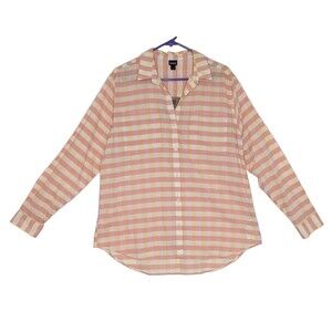 Patagonia Womens Large Lightweight A/C Button-Down Breathable Outdoor Shirt NWT